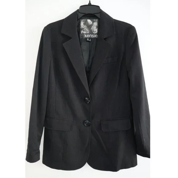 Kensie Pin Stripe Blazer - Picture 2 of 15